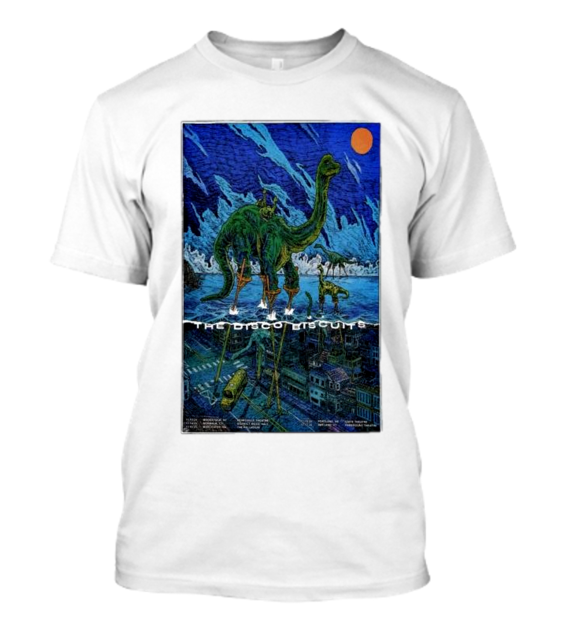 The Disco Biscuits Dinosaur Concert November T-Shirt