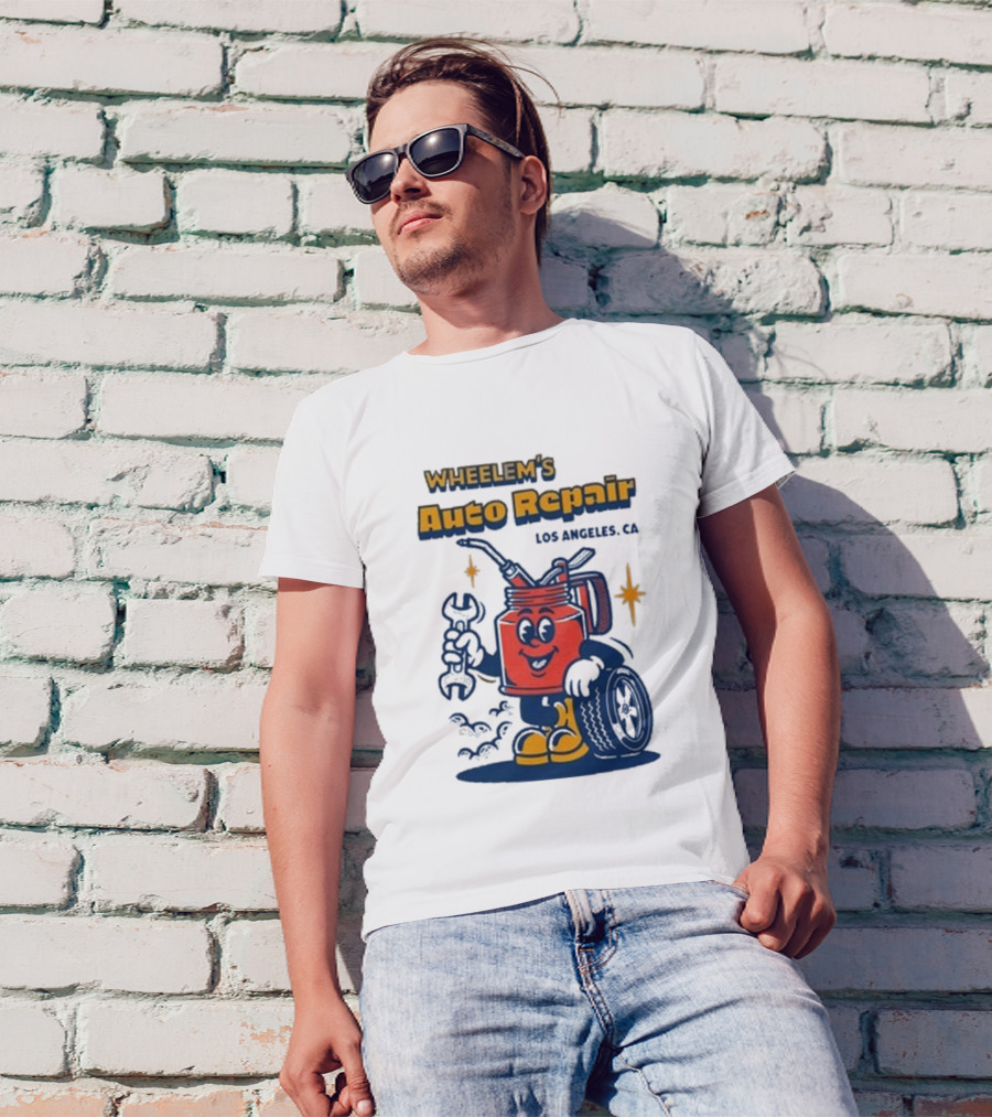Wheelem's Auto Repair Los Angeles CA T-Shirt