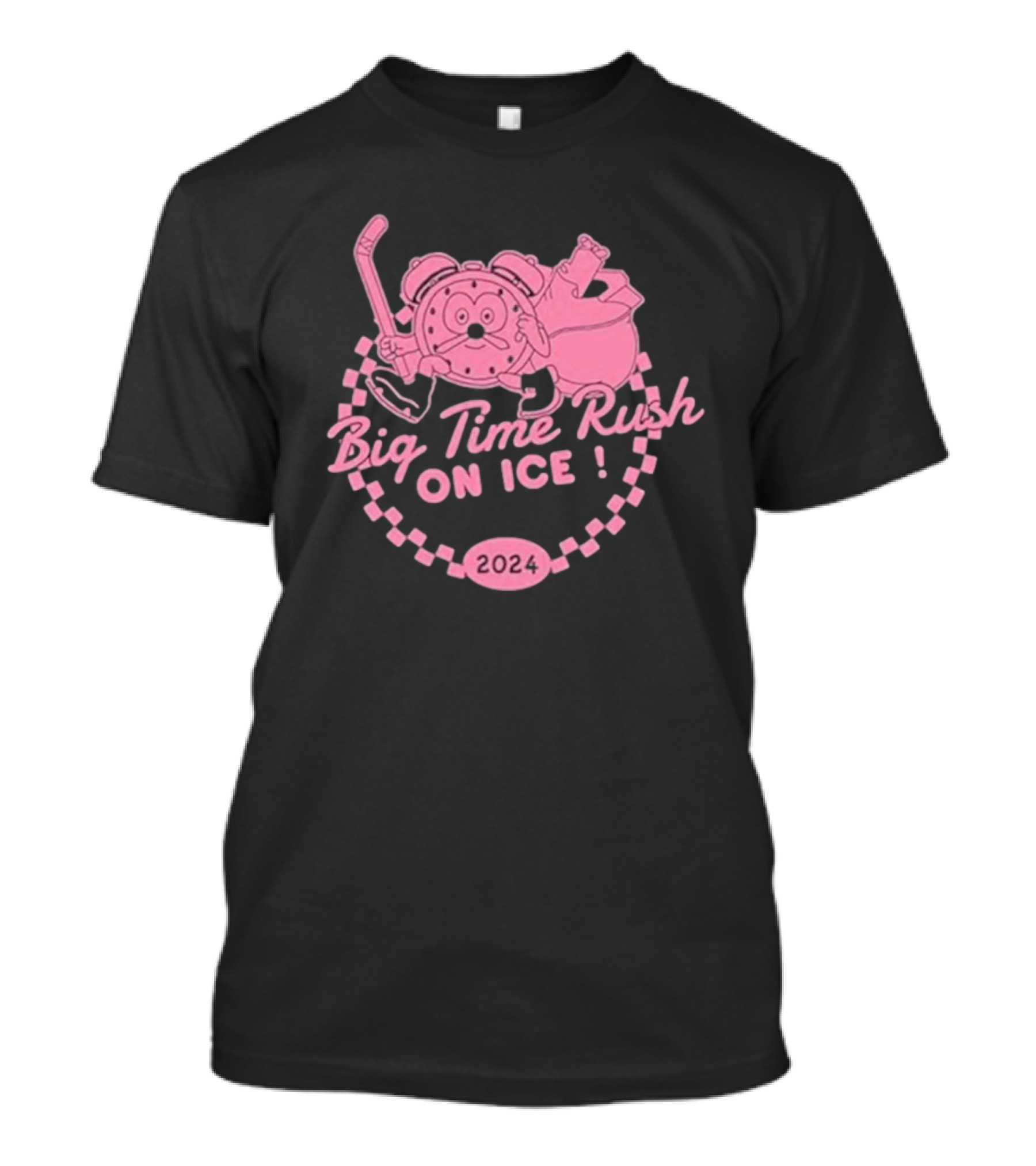Big Time Rush On Ice 2024 Ice Skating Cartoon Character T-Shirt