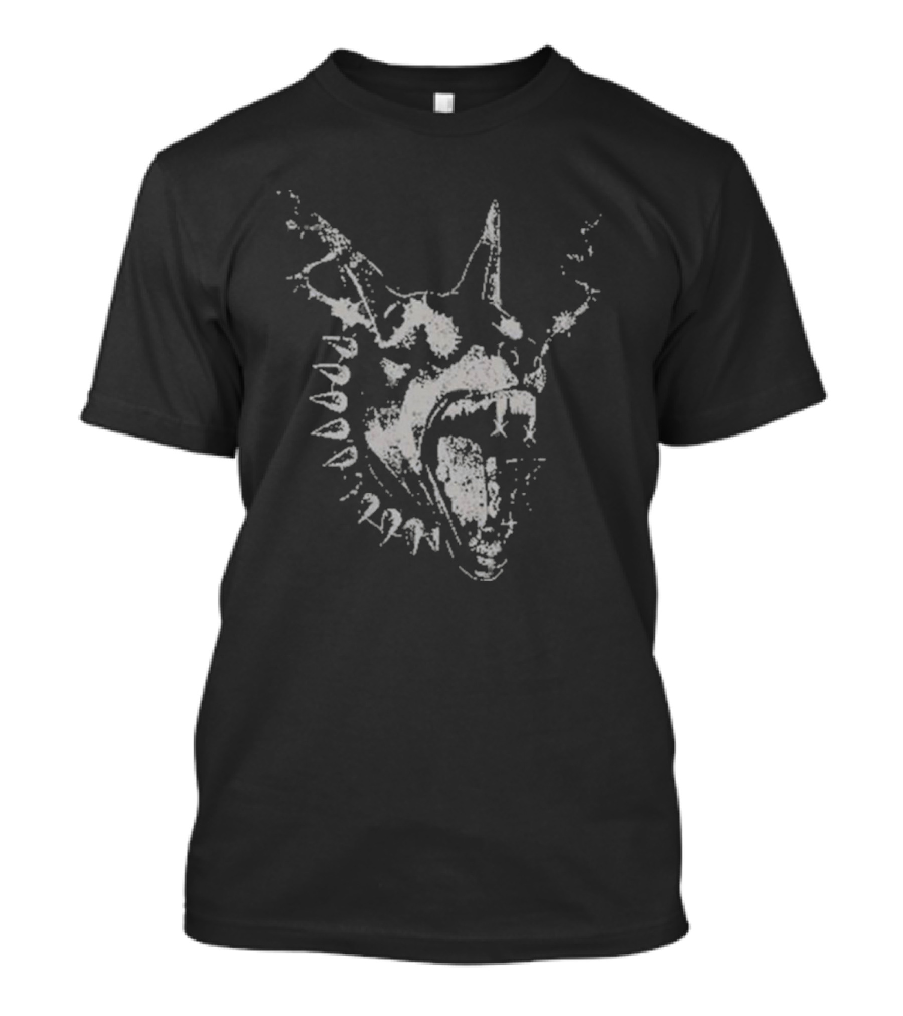Dyson Daniels Wearing Règne Dogs Only Fierce Animal Head T-Shirt