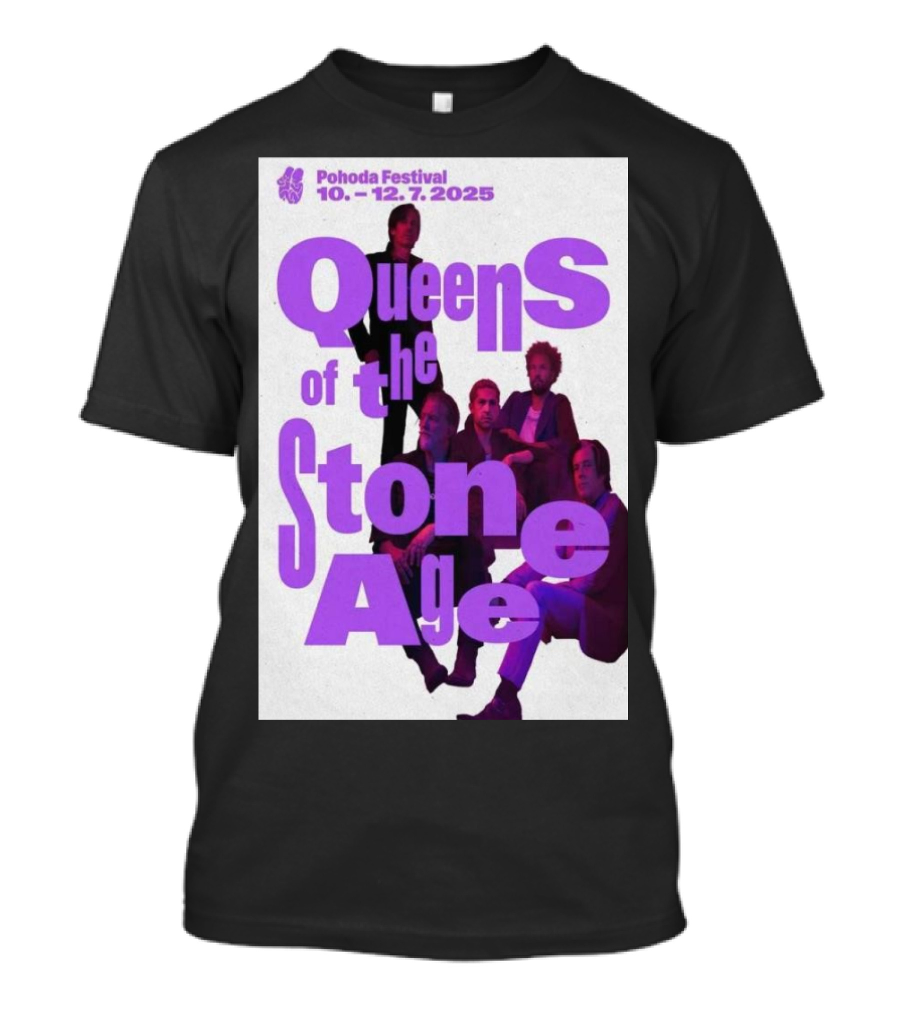Queens Of The Stone Age Pohoda Festival July 10-12 2025 Tour T-Shirt