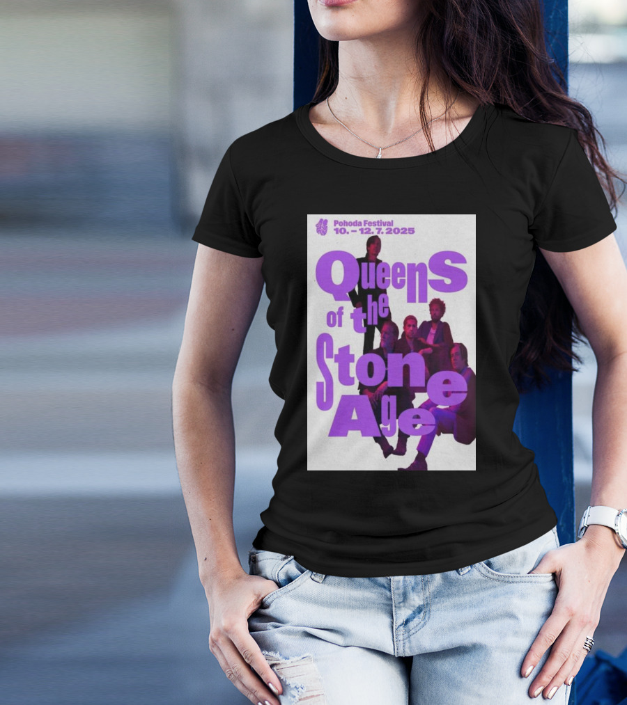 Queens Of The Stone Age Pohoda Festival July 10-12 2025 Tour T-Shirt