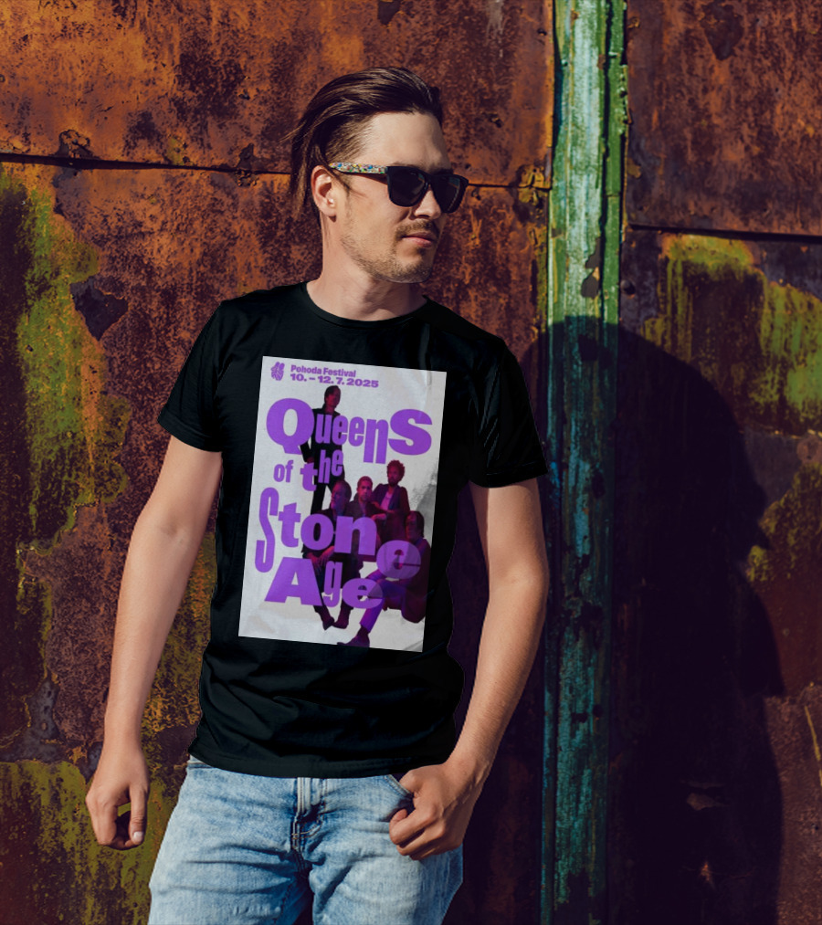 Queens Of The Stone Age Pohoda Festival July 10-12 2025 Tour T-Shirt