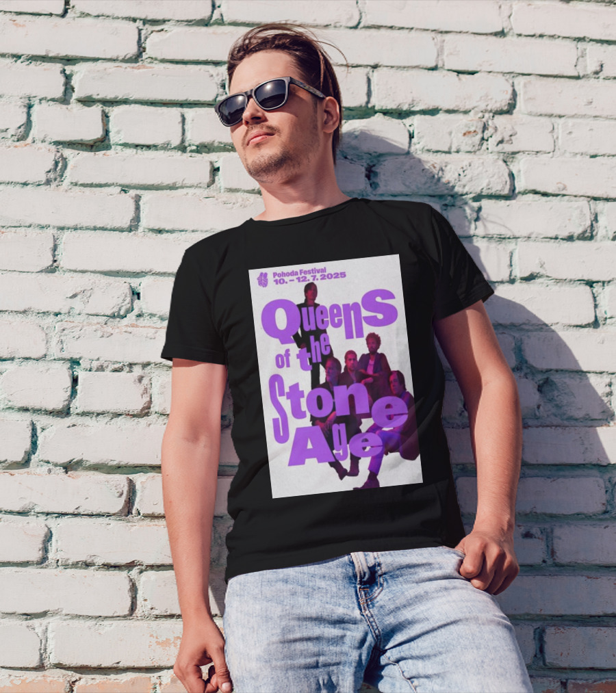 Queens Of The Stone Age Pohoda Festival July 10-12 2025 Tour T-Shirt