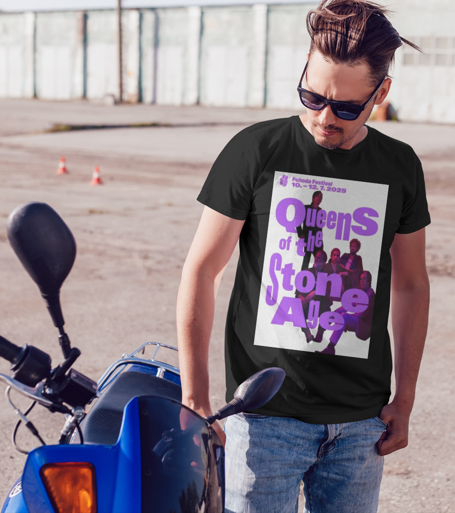 Queens Of The Stone Age Pohoda Festival July 10-12 2025 Tour T-Shirt