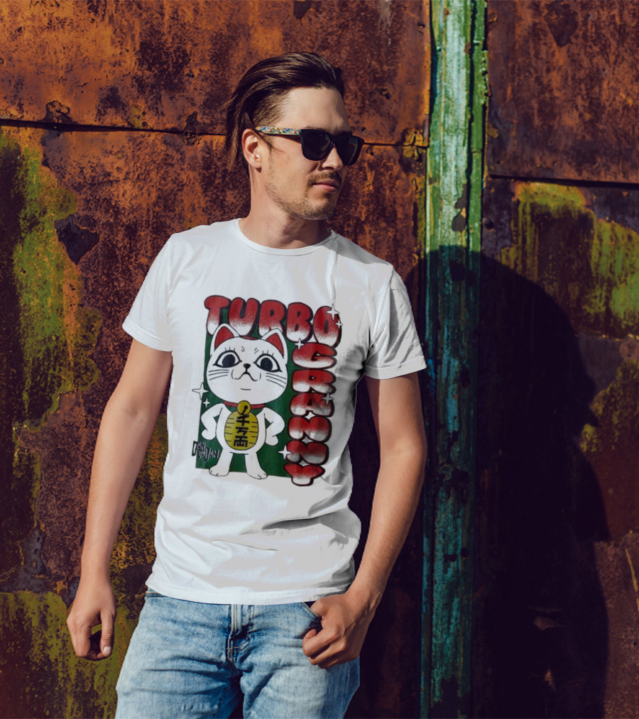 Dandadan Turbo Granny Lucky Cat T-Shirt