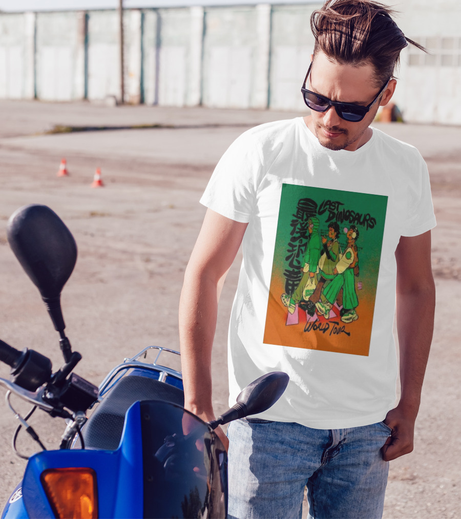 Last Dinosaurs 2024 World Tour Anime T-Shirt