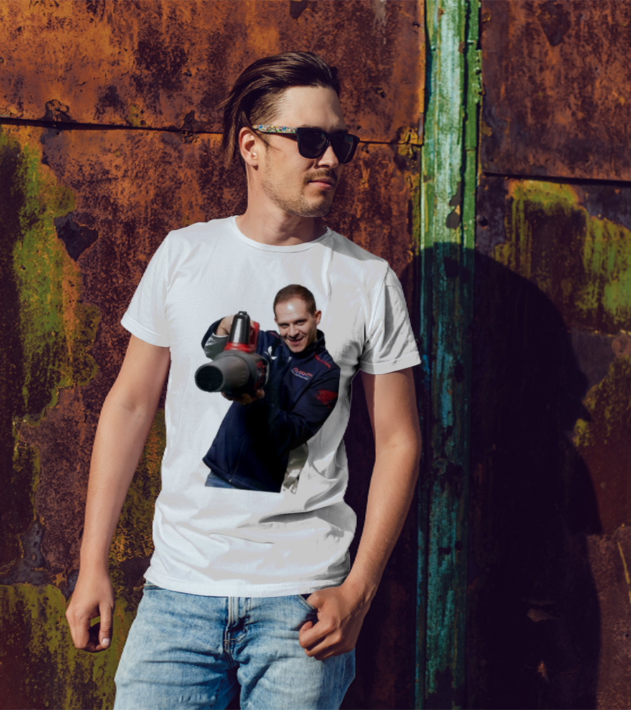 Stefan Bradl Servus TV 2024 Honda Racing Blow Dryer Fun T-Shirt