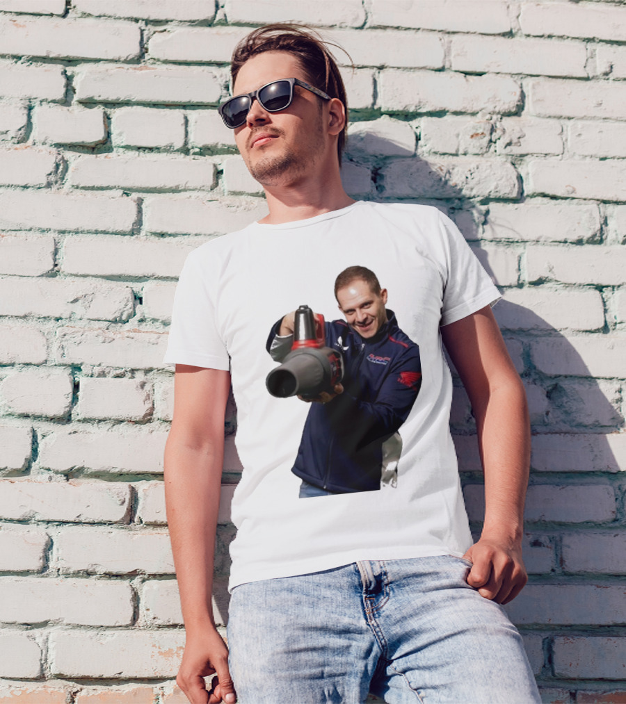 Stefan Bradl Servus TV 2024 Honda Racing Blow Dryer Fun T-Shirt