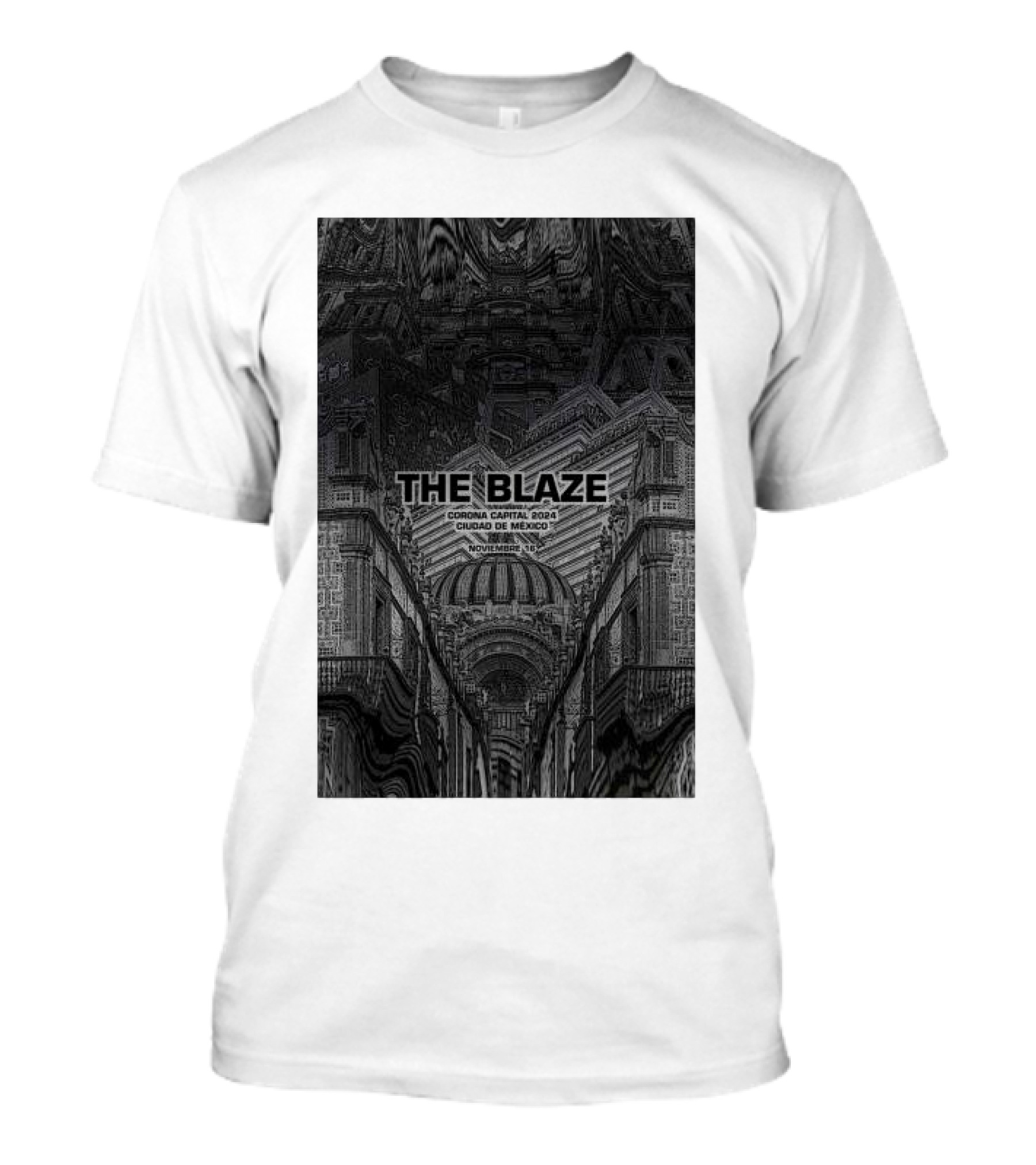 The Blaze Corona Capital 2024 Ciudad De México Concert T-Shirt
