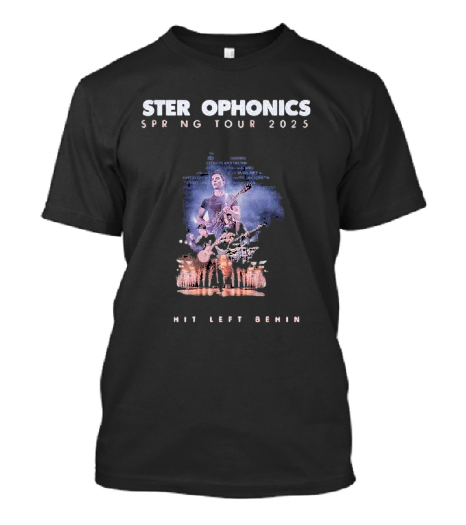 Stereophonics Spring Tour 2025 No Hit Left Behind T-Shirt