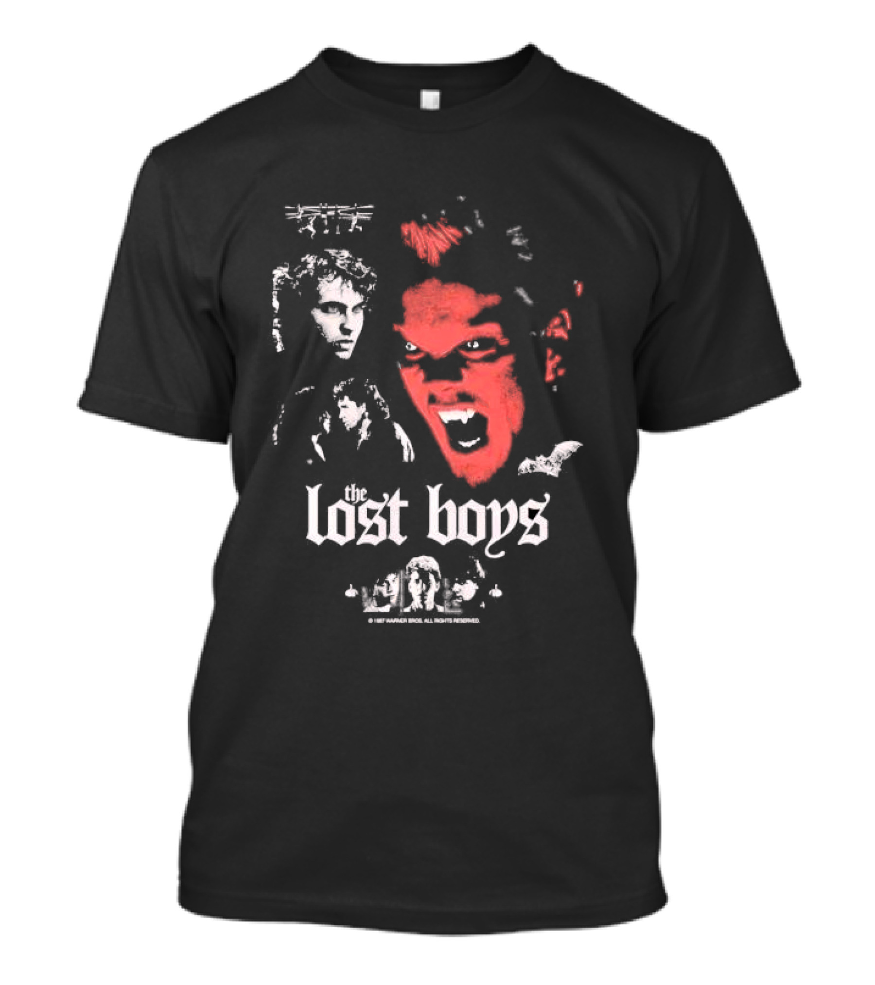 The Lost Boys Movie 1987 Warner Bros Posters And Characters T-Shirt