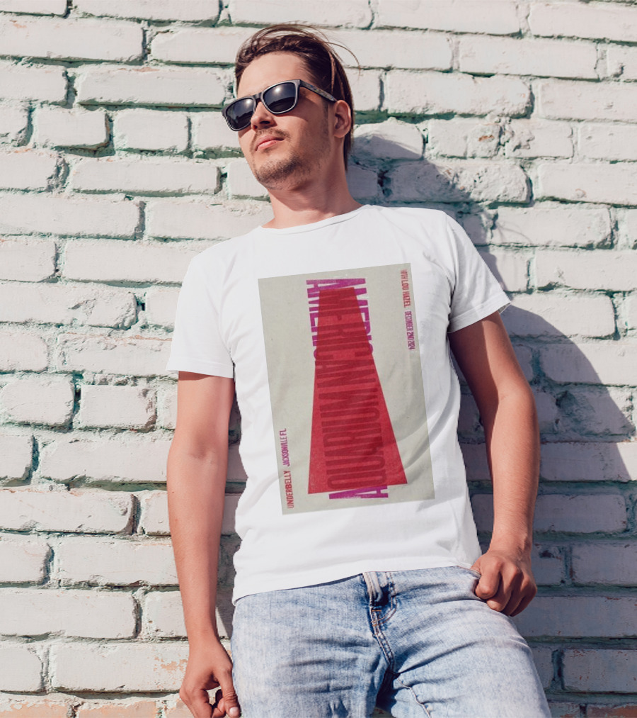 American Aquarium Underbelly Jacksonville FL December 2 2024 Tour With Lou Hazel T-Shirt