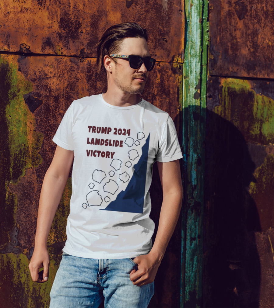 Trump 2024 Landslide Victory Political T-Shirt