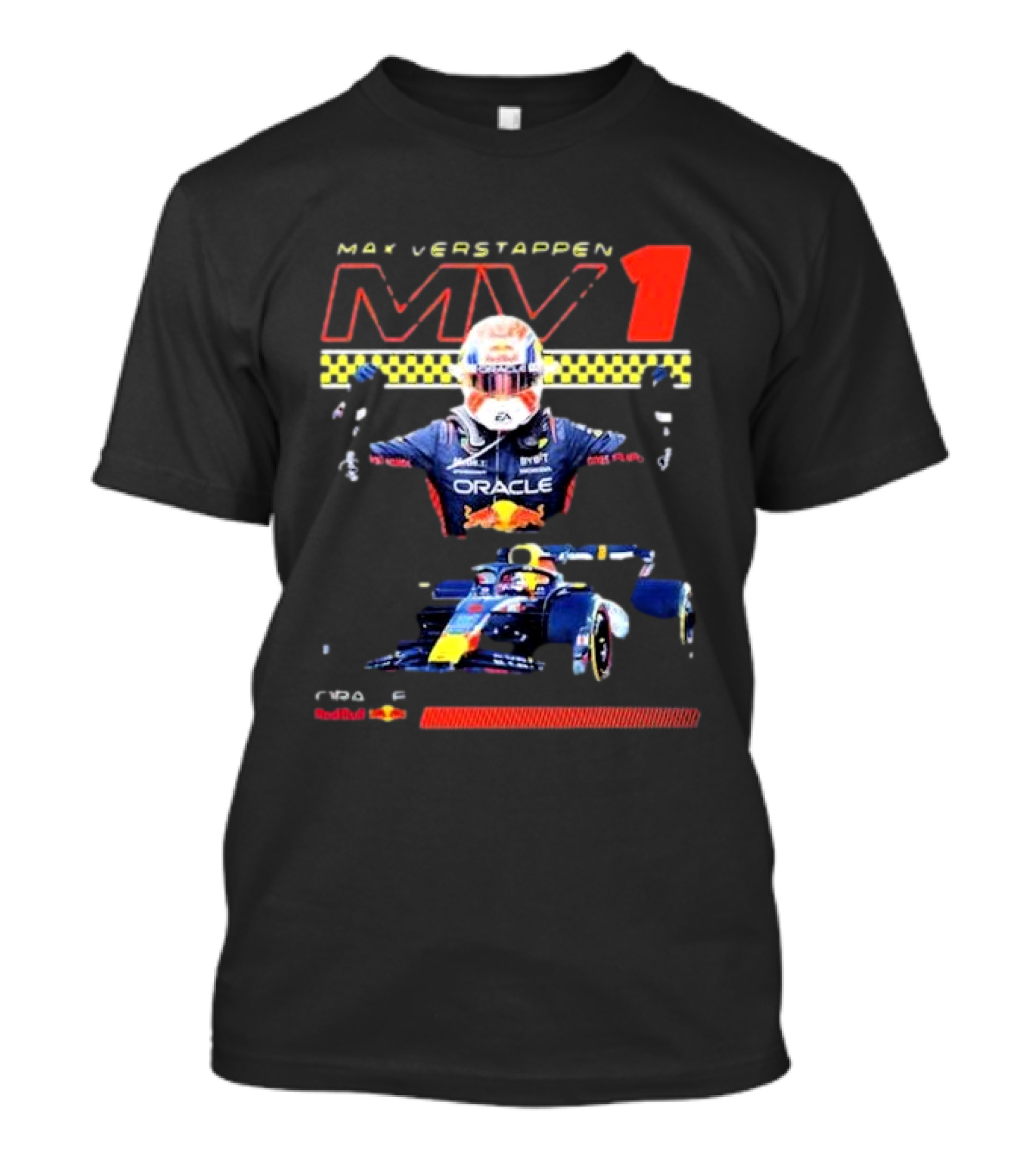 Max Verstappen MV1 Red Bull Racing Oracle Formula 1 T-Shirt