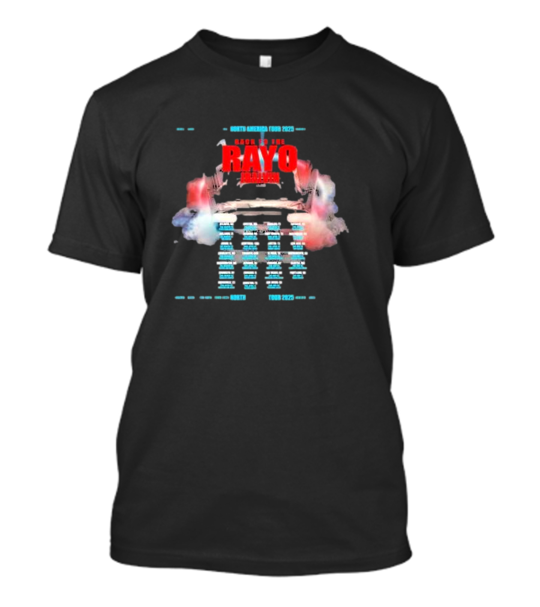 Back To The Rayo J Balvin South America Tour 2025 T-Shirt