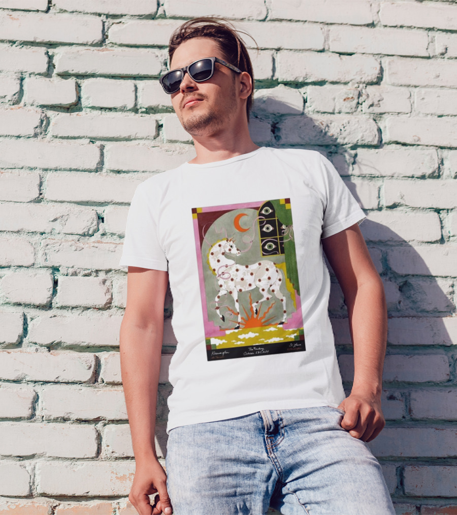 Khruangbin The Factory October 2 2024 St. Louis MO Horse And Crescent Moon T-Shirt