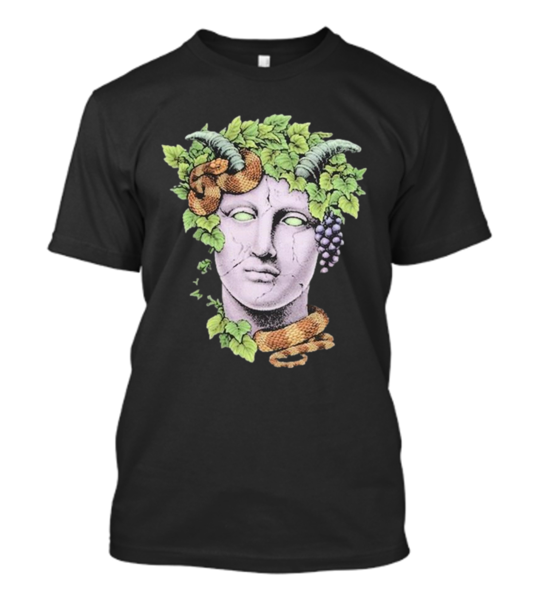 Goose Show Los Angeles CA 2024 Mythical Nature Head With Snake And Grapes T-Shirt