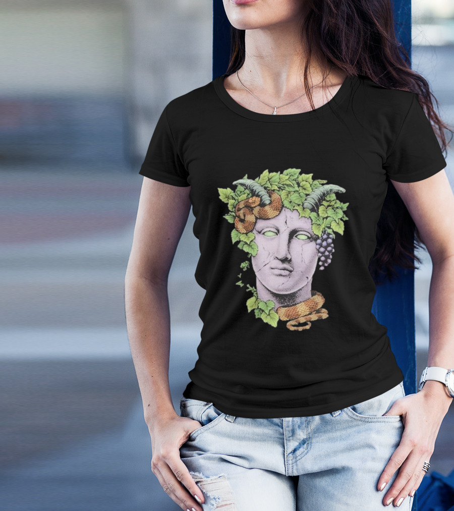 Goose Show Los Angeles CA 2024 Mythical Nature Head With Snake And Grapes T-Shirt