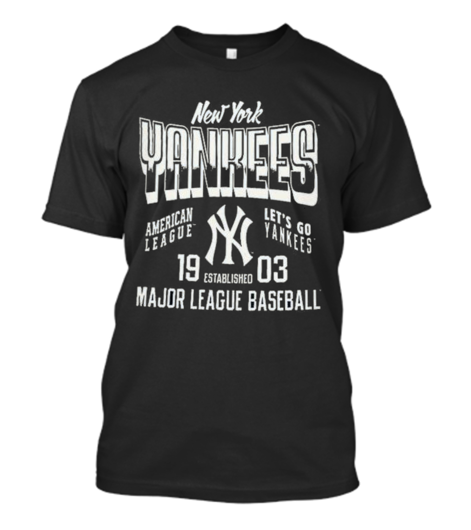 New York Yankees American League 1903 Major League Baseball Let's Go Yankees T-Shirt