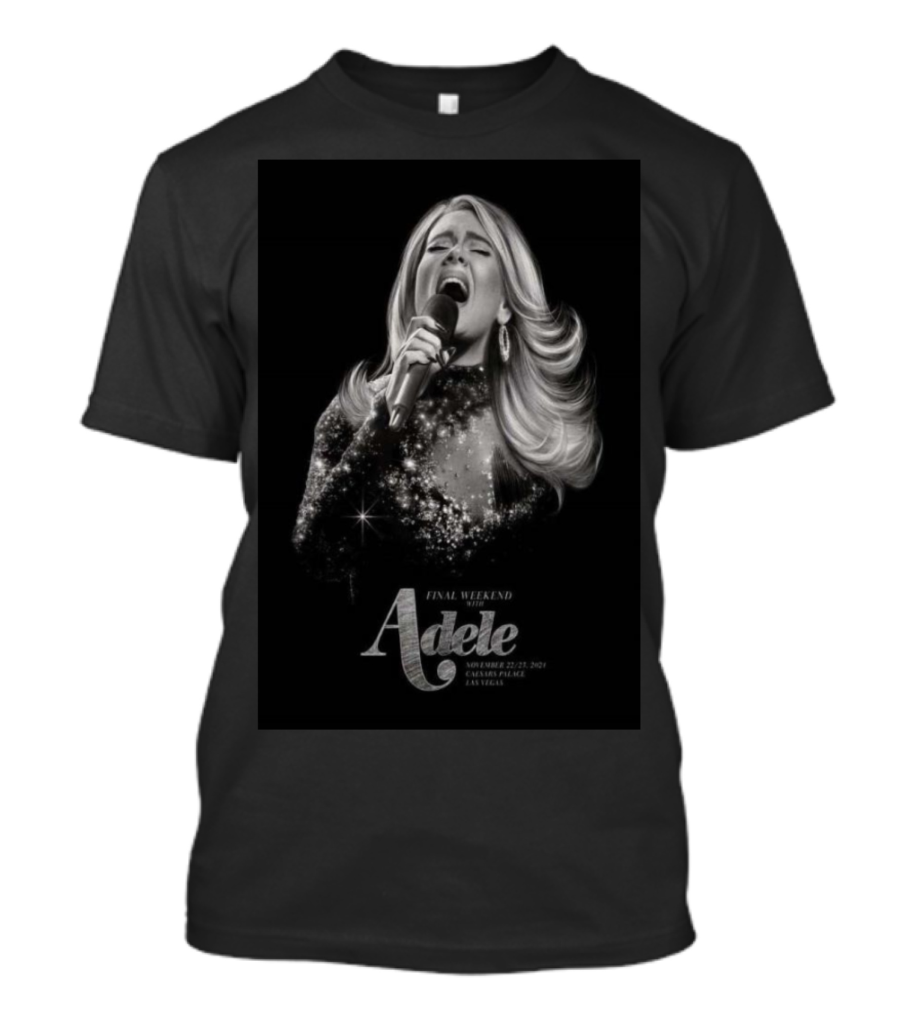 Final Weekend Adele Nov 22-23 2024 The Colosseum Caesars Palace Las Vegas NV T-Shirt
