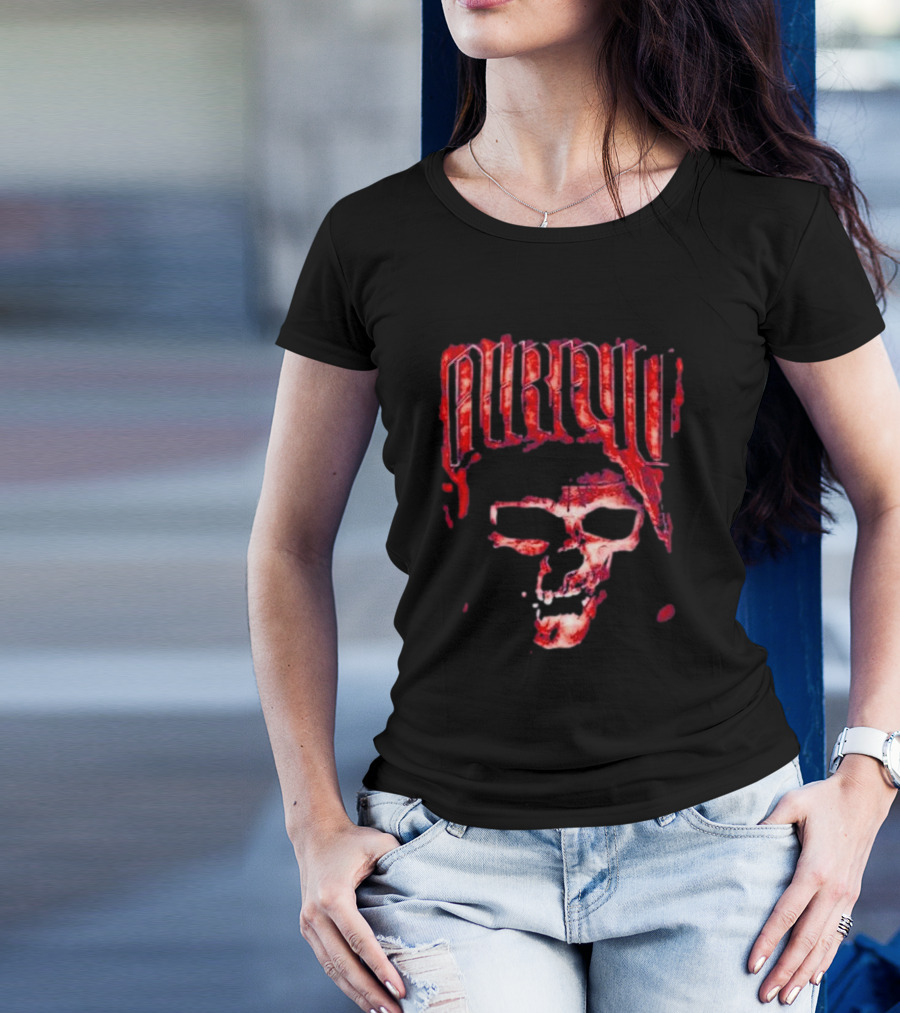Atreyu 25 Years Still Here 2024 Skull Red T-Shirt