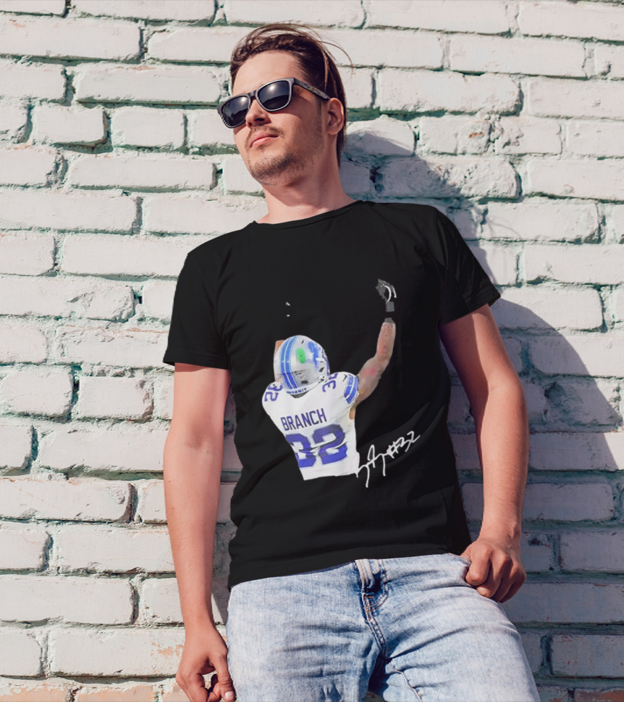 Lions Branch 32 Middle Finger Gesture T-Shirt