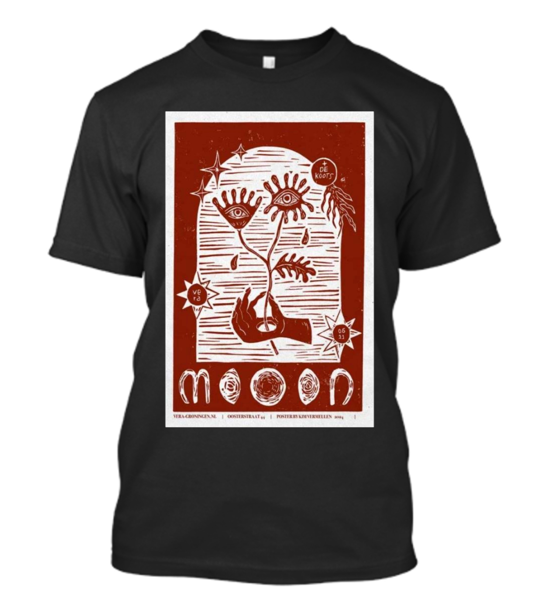 MOOON And De Koots Oct 6 2024 Vera Groningen Poster By Kim Vermeulen T-Shirt