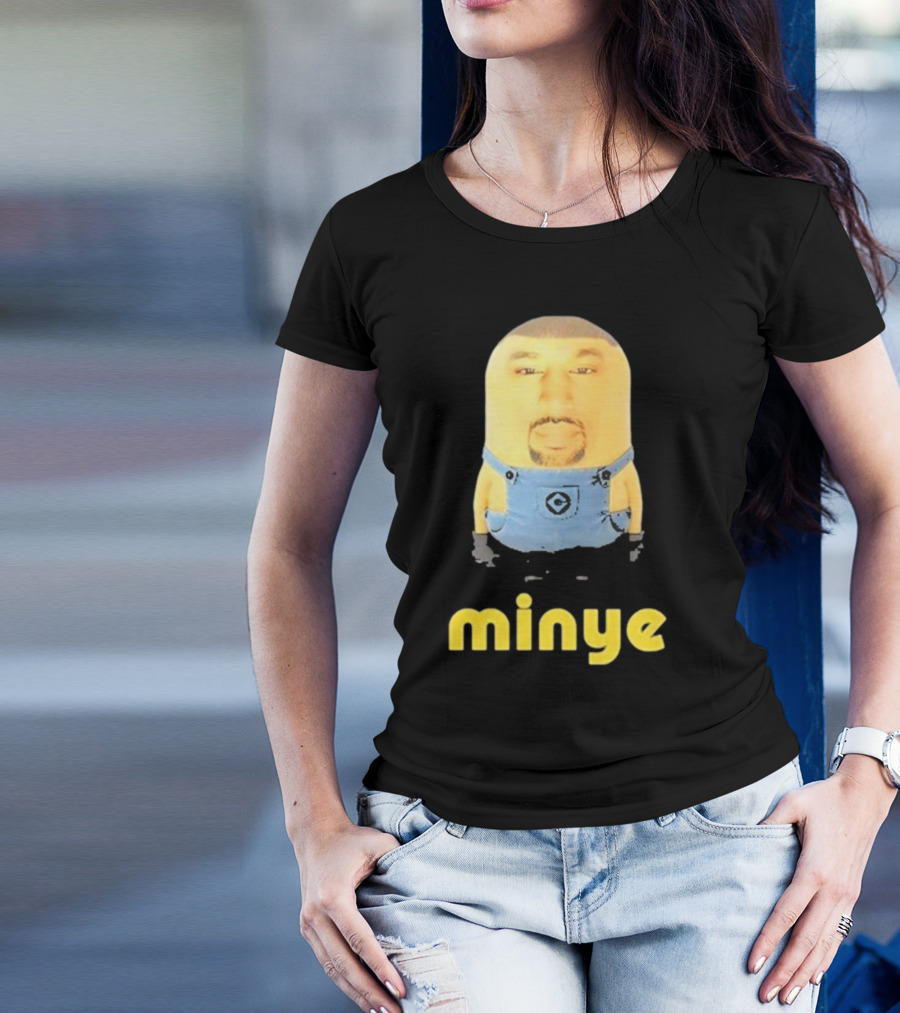 Minye Face Parody Minion Meme Character T-Shirt