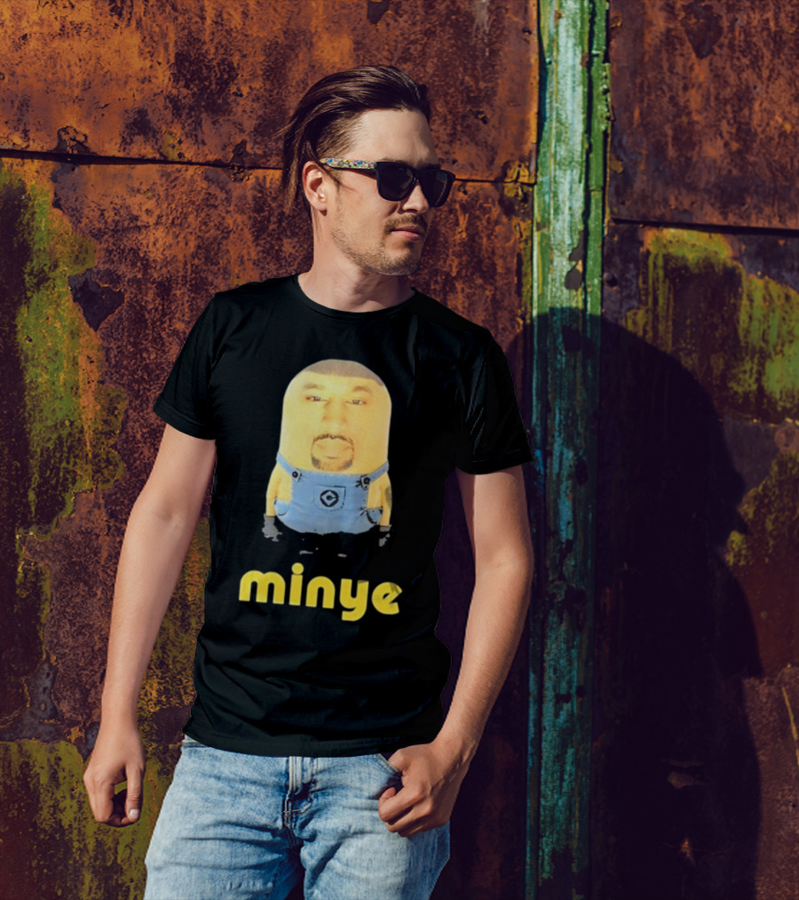 Minye Face Parody Minion Meme Character T-Shirt