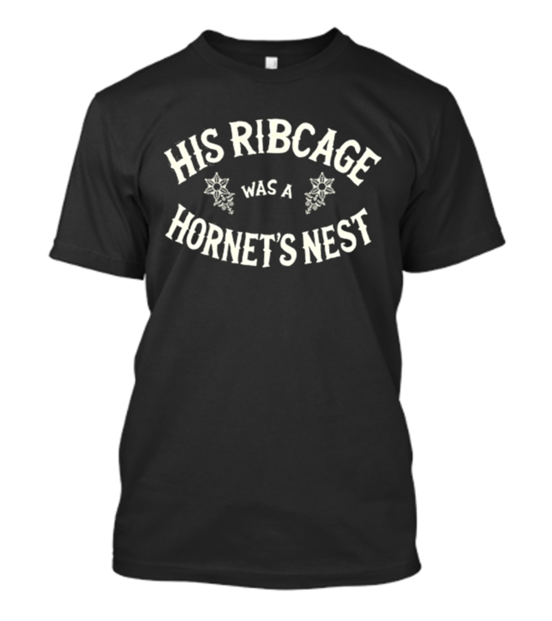 Will Wood His Ribcage Was A Hornet's Nest T-Shirt