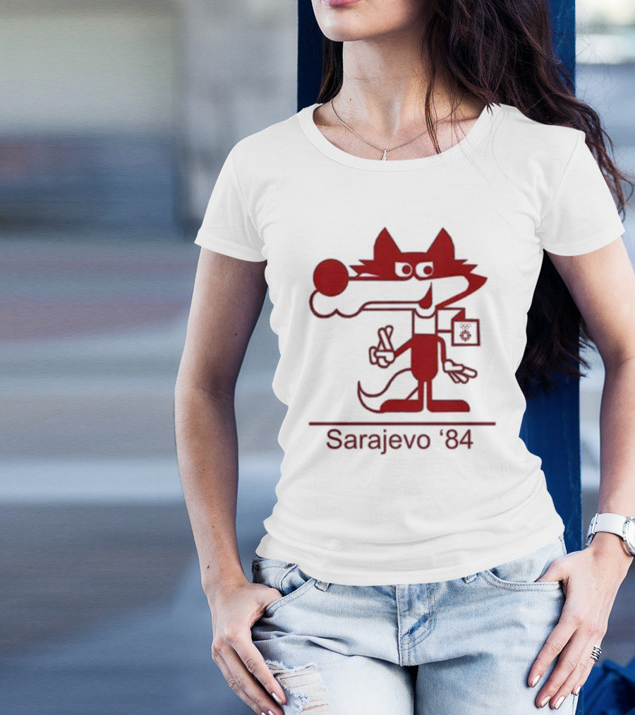 Vucko Sarajevo '84 Winter Olympics Mascot T-Shirt