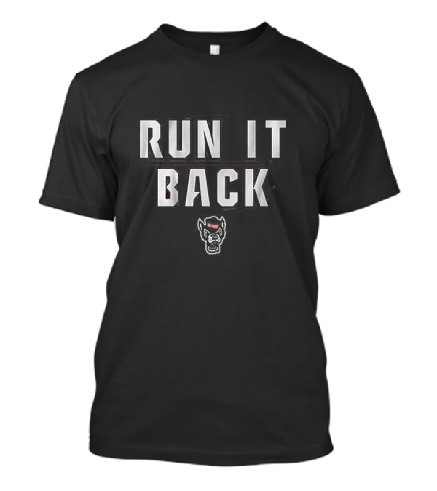 NC State Wolfpack Run It Back Basketball T-Shirt