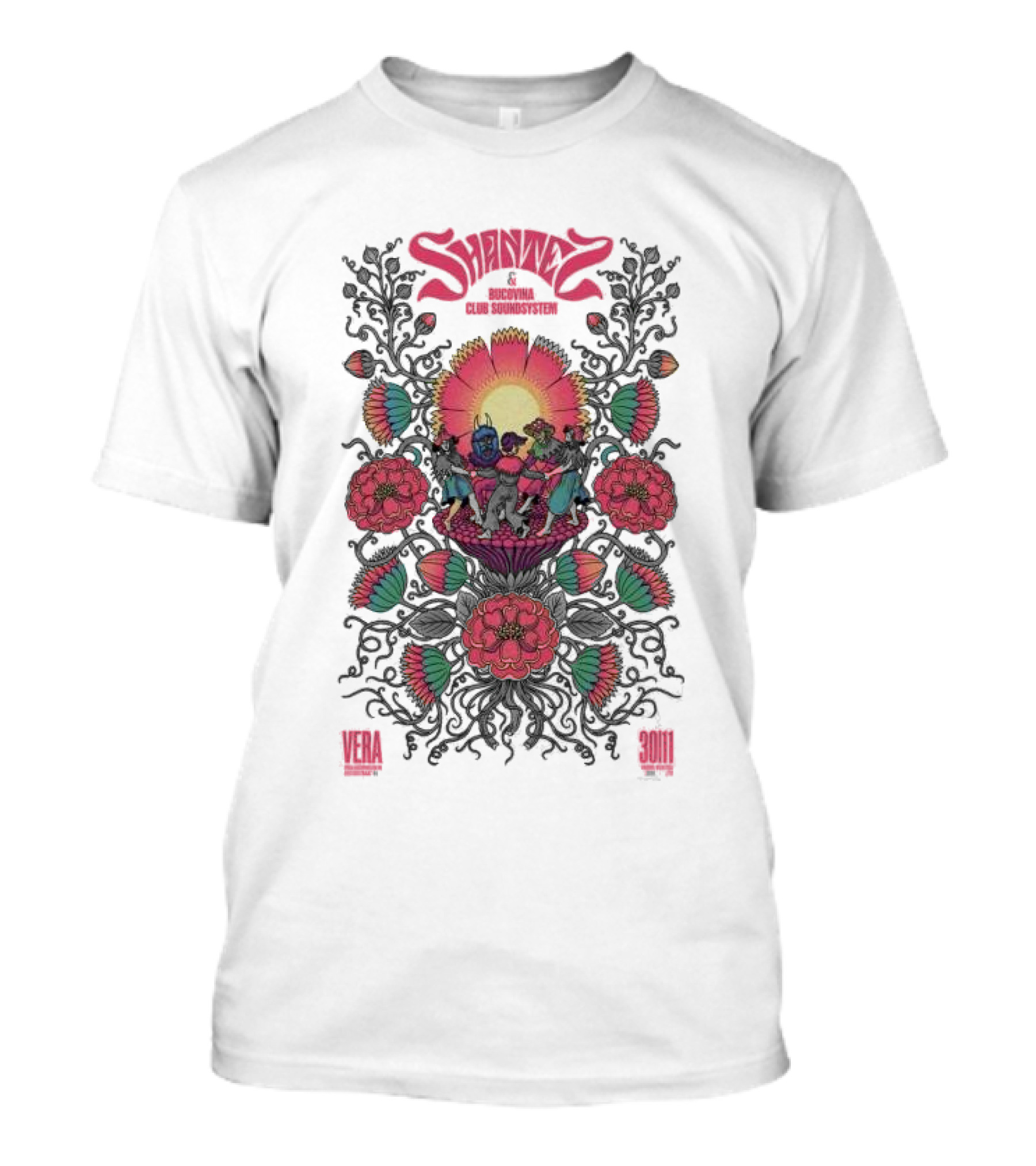Shantel And Bucovina Club Sound System Tour Groningen Netherlands Nov 30 2024 Vera 30/11 T-Shirt