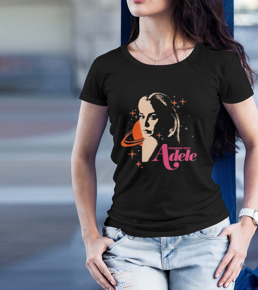 Weekends With Adele Saturn Portrait T-Shirt