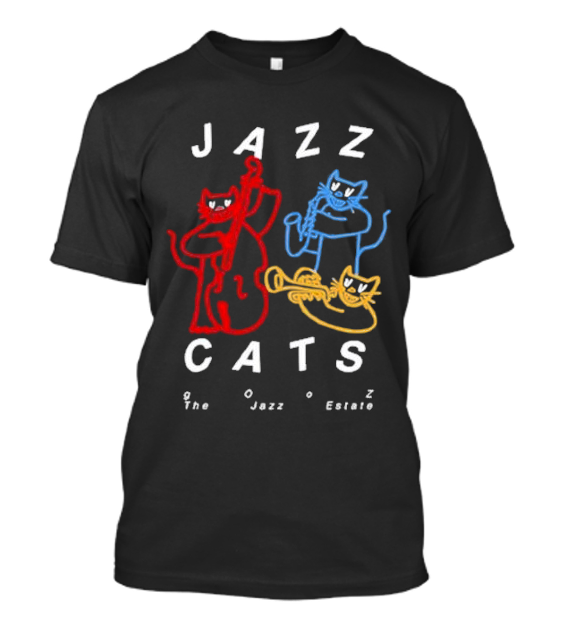 Jazz Cats Gooz The Jazz Estate Trio T-Shirt