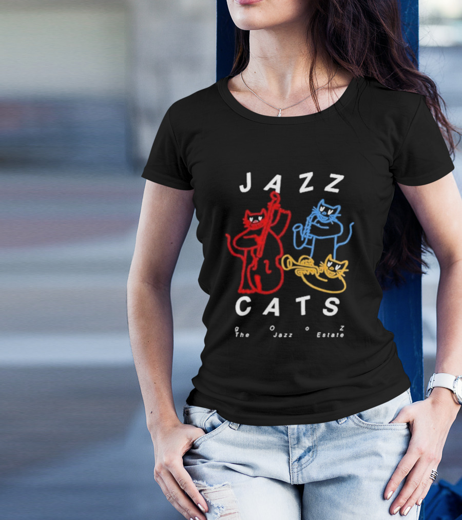Jazz Cats Gooz The Jazz Estate Trio T-Shirt