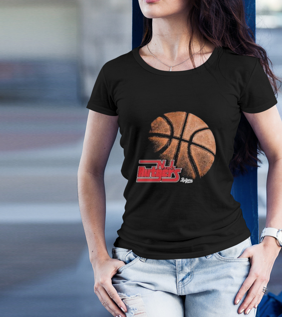 Rutgers N.J Basketball T-Shirt