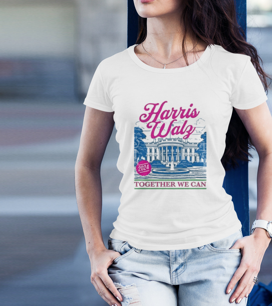 Harris Walz 2024 Together We Can T-Shirt