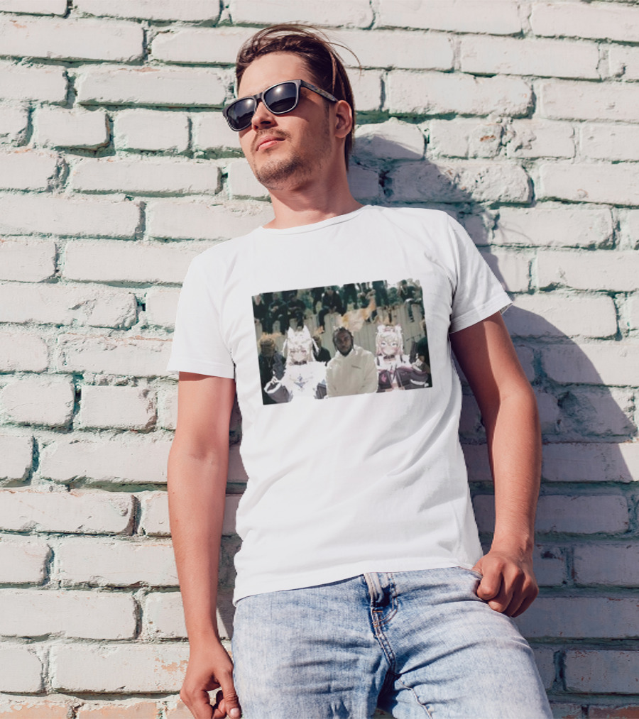 Yaruki FWMC Kendrick Good Dogs Maad City Anime Crossover T-Shirt