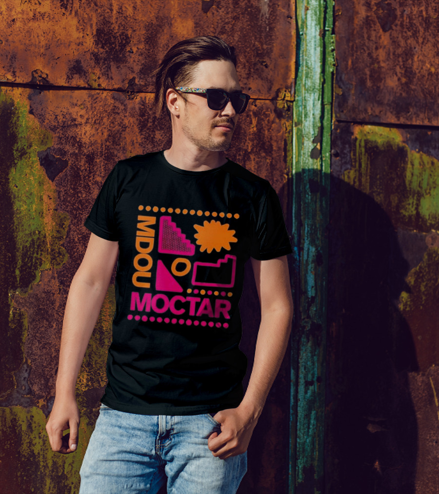 Mdou Moctar Vibrant Geometric Shapes T-Shirt