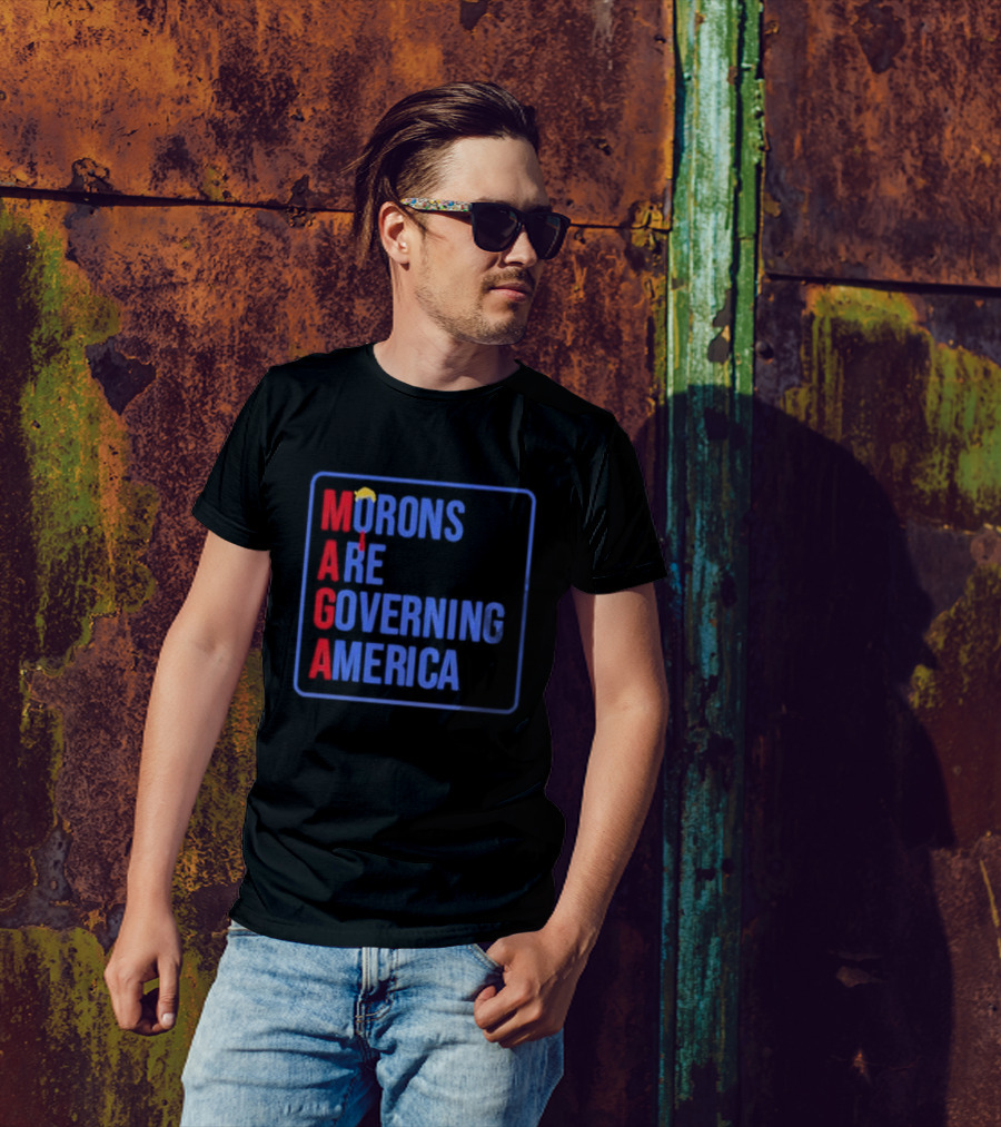 MAGA Morons Are Governing America Umbrella T-Shirt