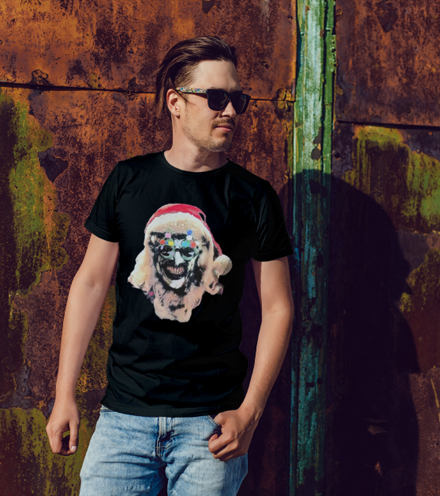Terrifier 3 Xmas Santa Horror Clown T-Shirt