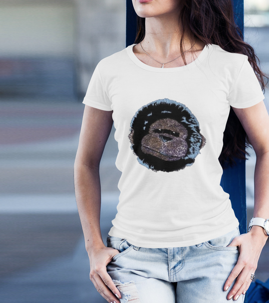 Christmas Dinosaur Jr Gorilla Head T-Shirt