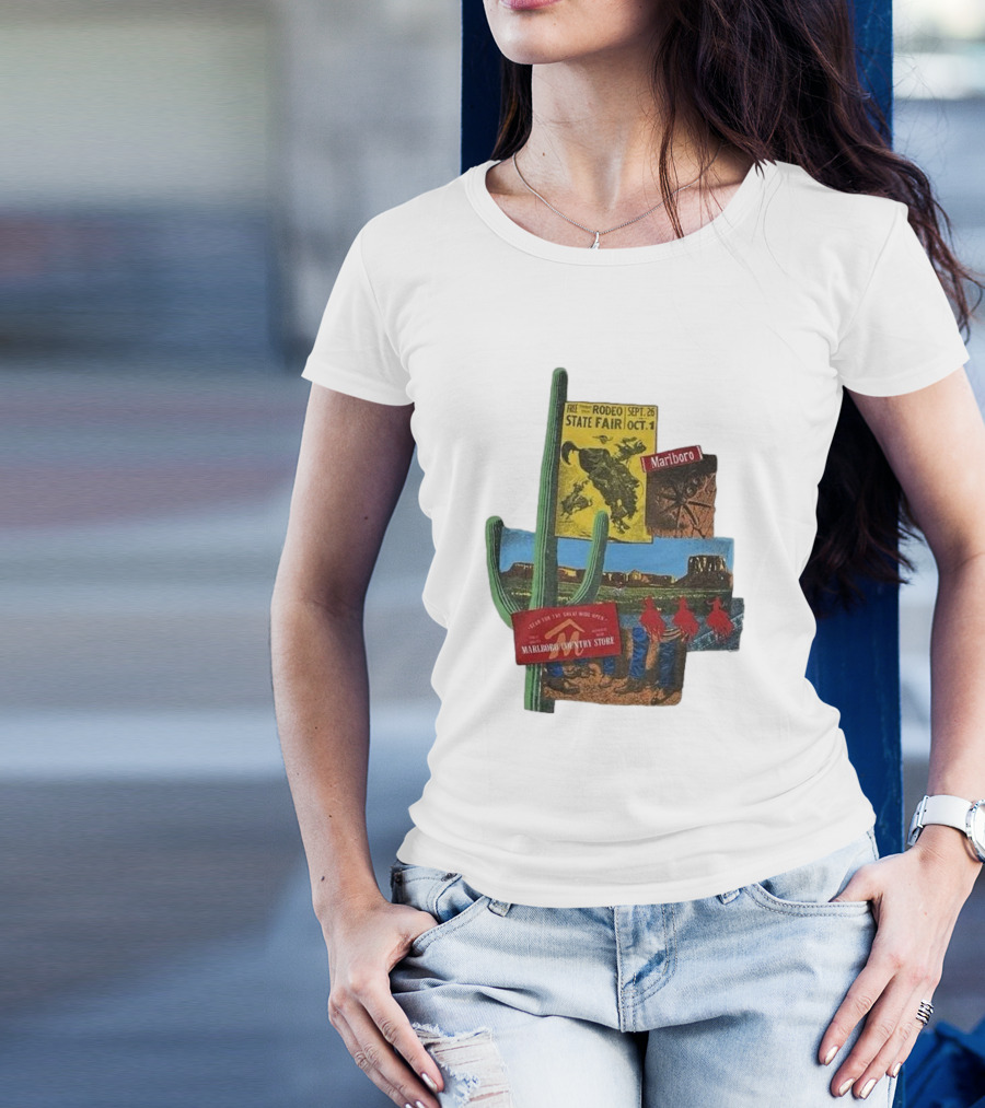 Rodeo State Fair Marlboro Country Store Wild West Promo T-Shirt