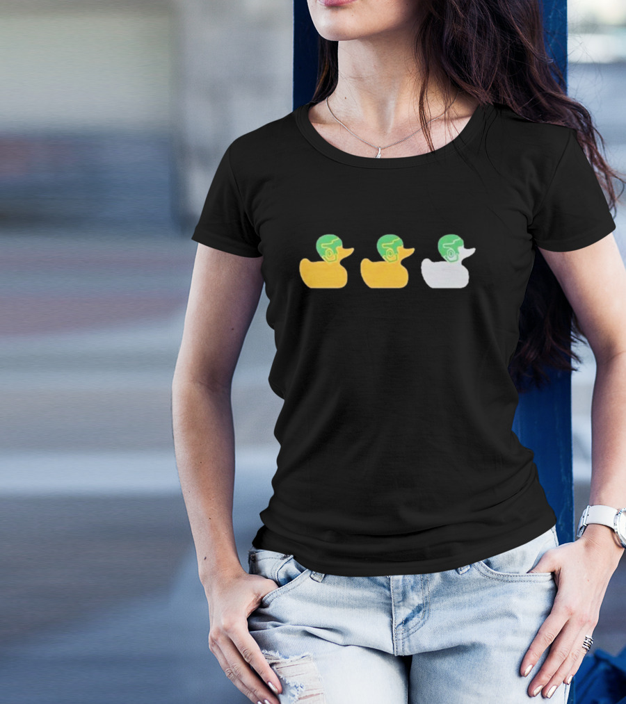 Duck Duck Gray Duck Vikings Helmet Trio T-Shirt