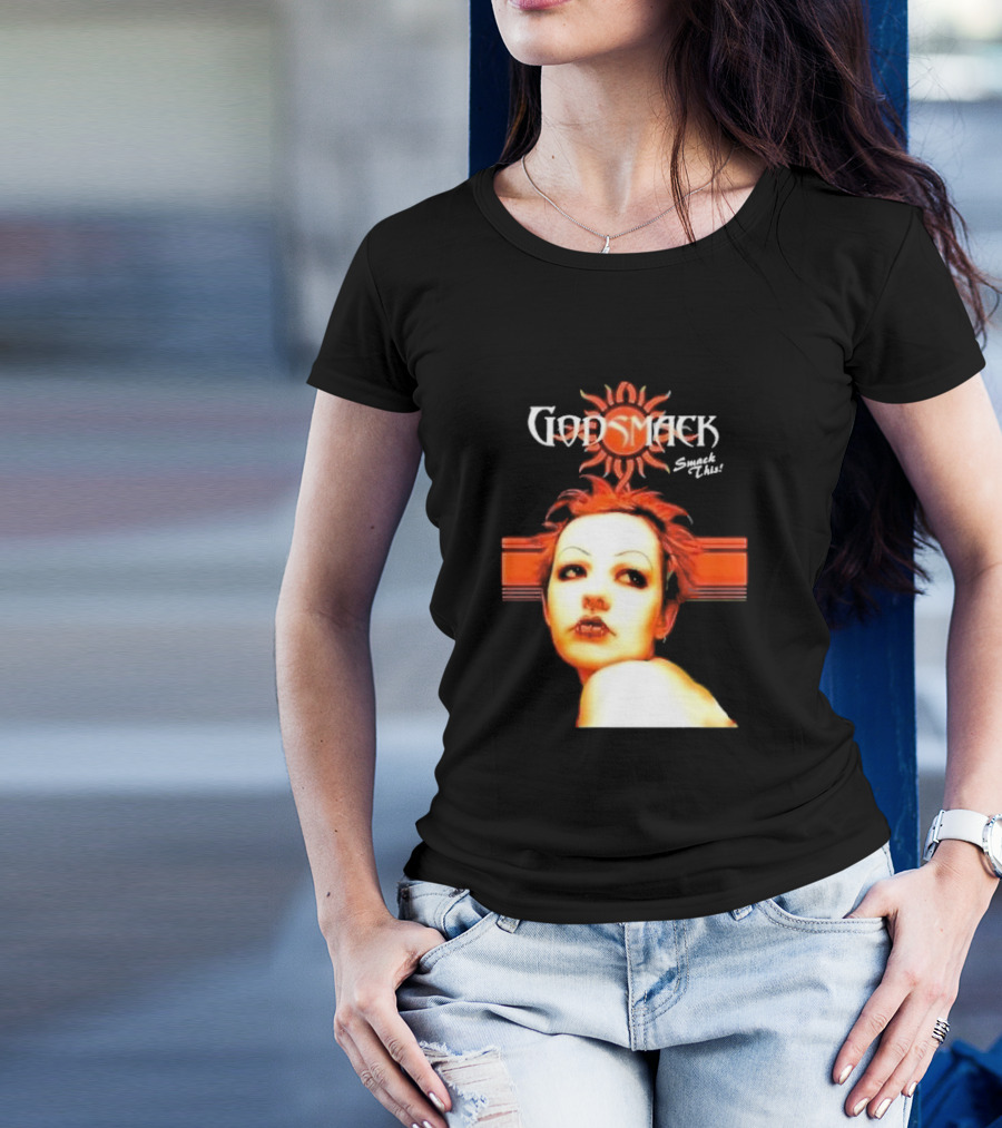 Godsmack Smack This Sun Logo Face T-Shirt