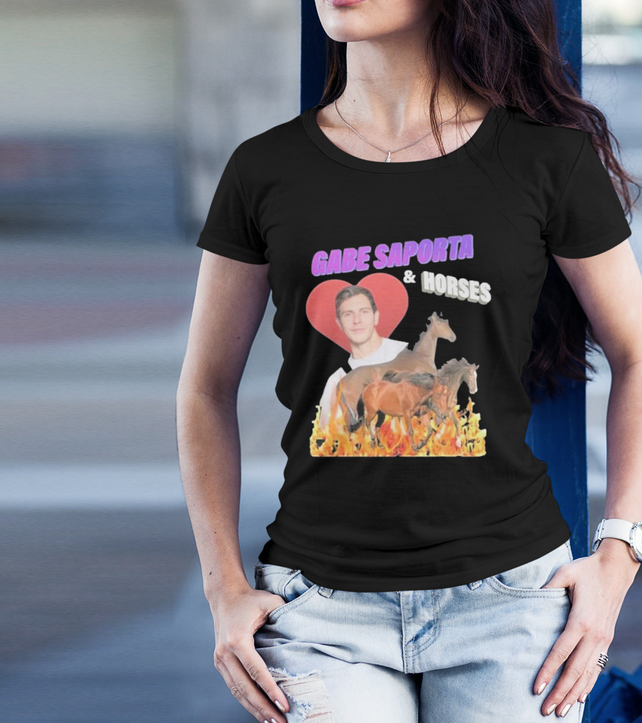 Gabe Saporta And Horses T-Shirt
