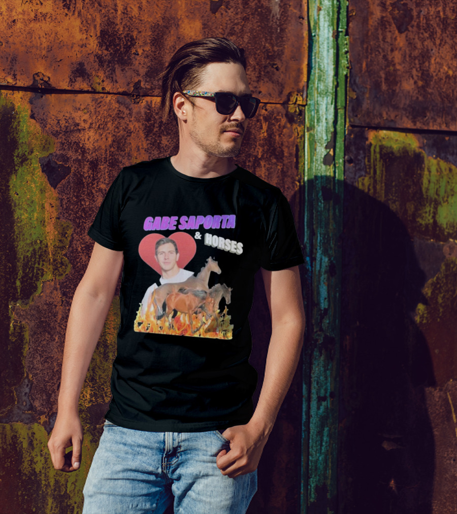 Gabe Saporta And Horses T-Shirt