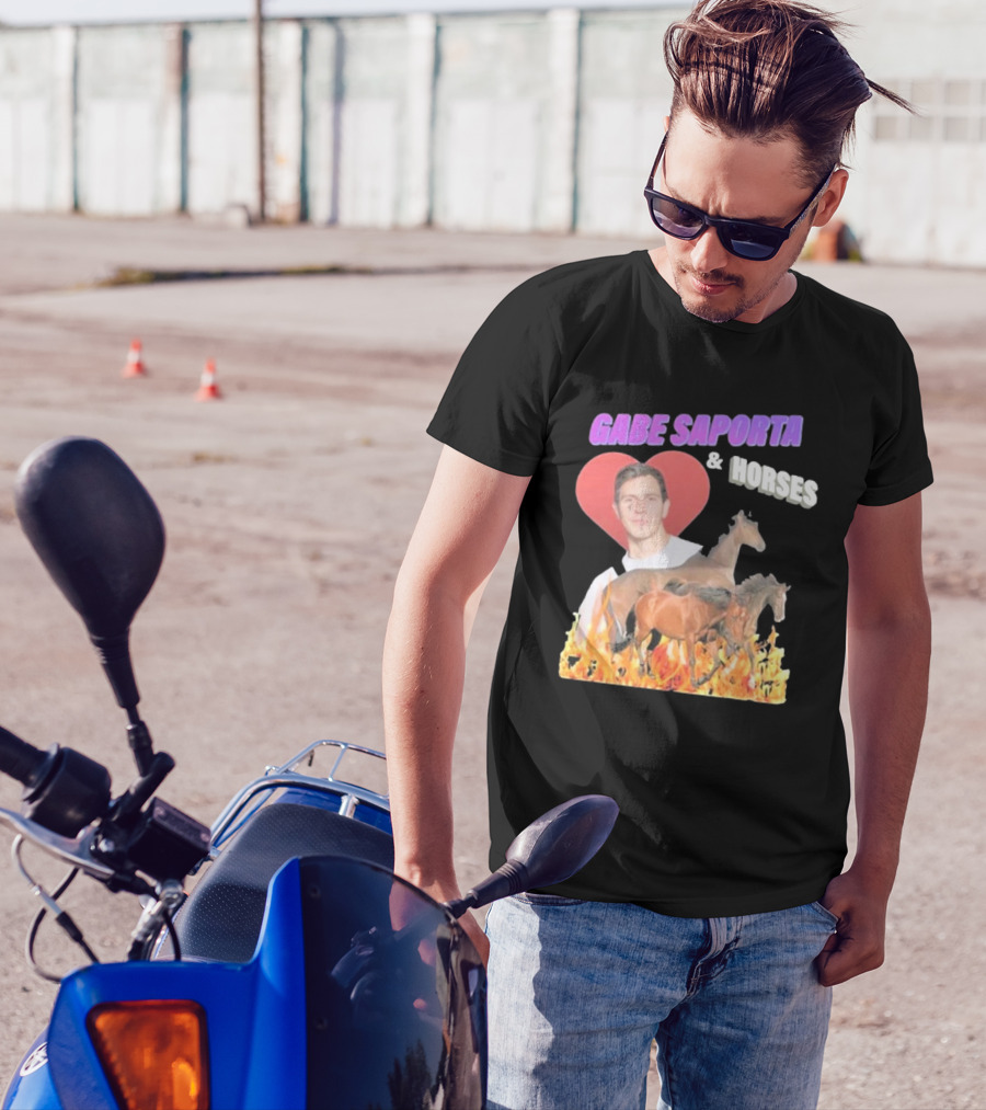 Gabe Saporta And Horses T-Shirt